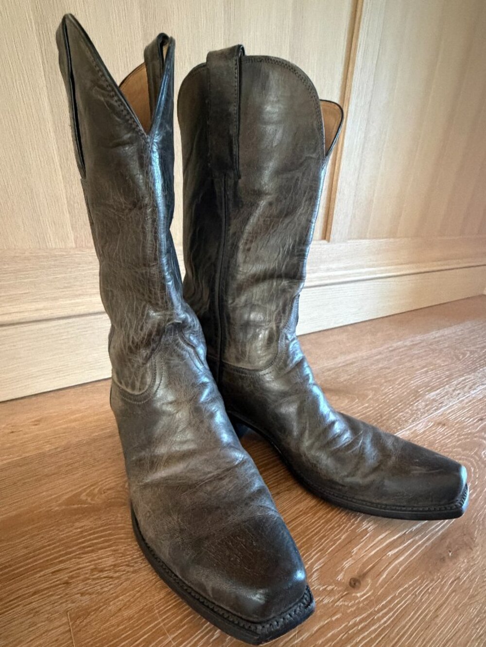 Lucchese Leadville Horseman Boots Men's Size 12